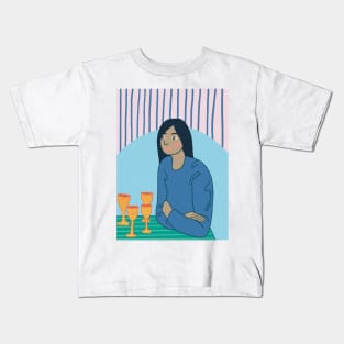 Four of Cups Kids T-Shirt